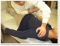 脊椎矯正（カイロ）療法の写真